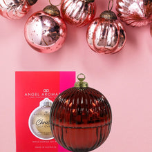 Large Red Candle Bauble-Angel Aromatics
