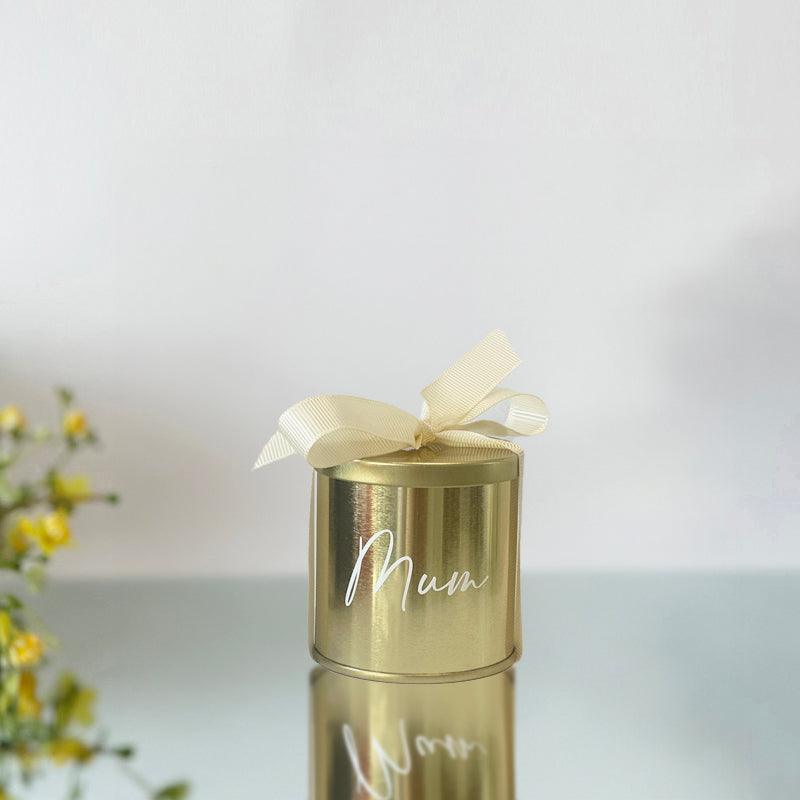 Small Golden Tin for Mum 130g-Angel Aromatics