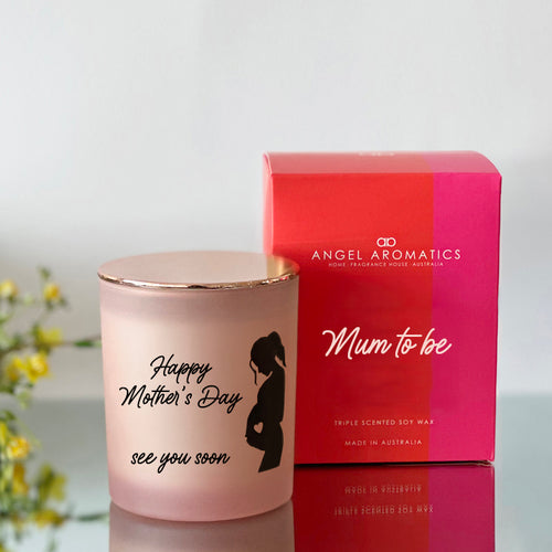 Mother's Day Candle - Pregnant-mothers day gifts-Angel Aromatics