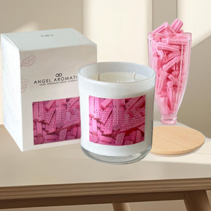 3 Wick Large Scented Candles - Musk Stick-scented candles-Angel Aromatics