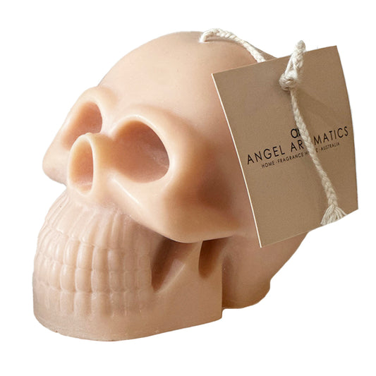 Halloween Skull Neutral 285g-Skull candles-Angel Aromatics