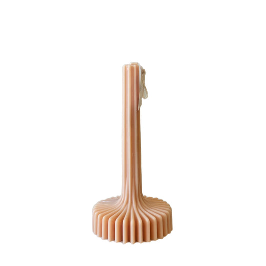 Taper Candle Short - Neutral-Taper Pillar Candles-Angel Aromatics