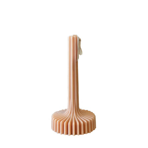 Taper Candle Short - Nude-Taper Pillar Candles-Angel Aromatics