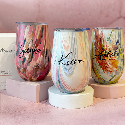 Personalised Candles (Reusable Coffee Cup) 330g-Candles-Angel Aromatics