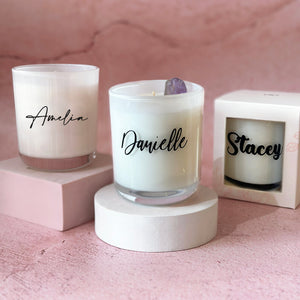 Personalised Candles 180g-personalised-candles-Angel Aromatics