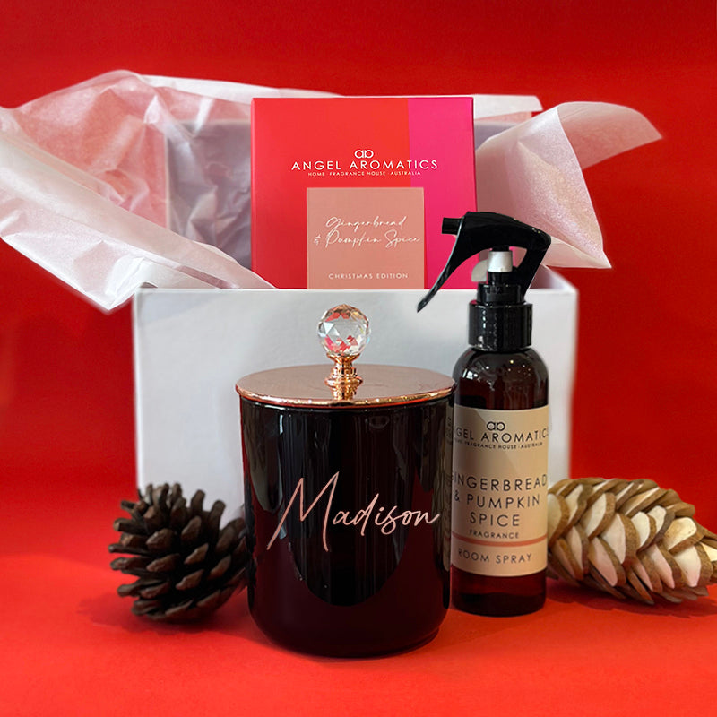 Christmas Luxe Hamper-christmas candles-Angel Aromatics