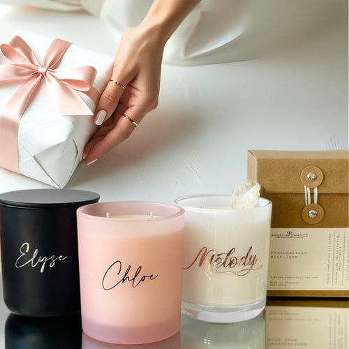 Candle Personalisation 270g-personalised-candles-Angel Aromatics