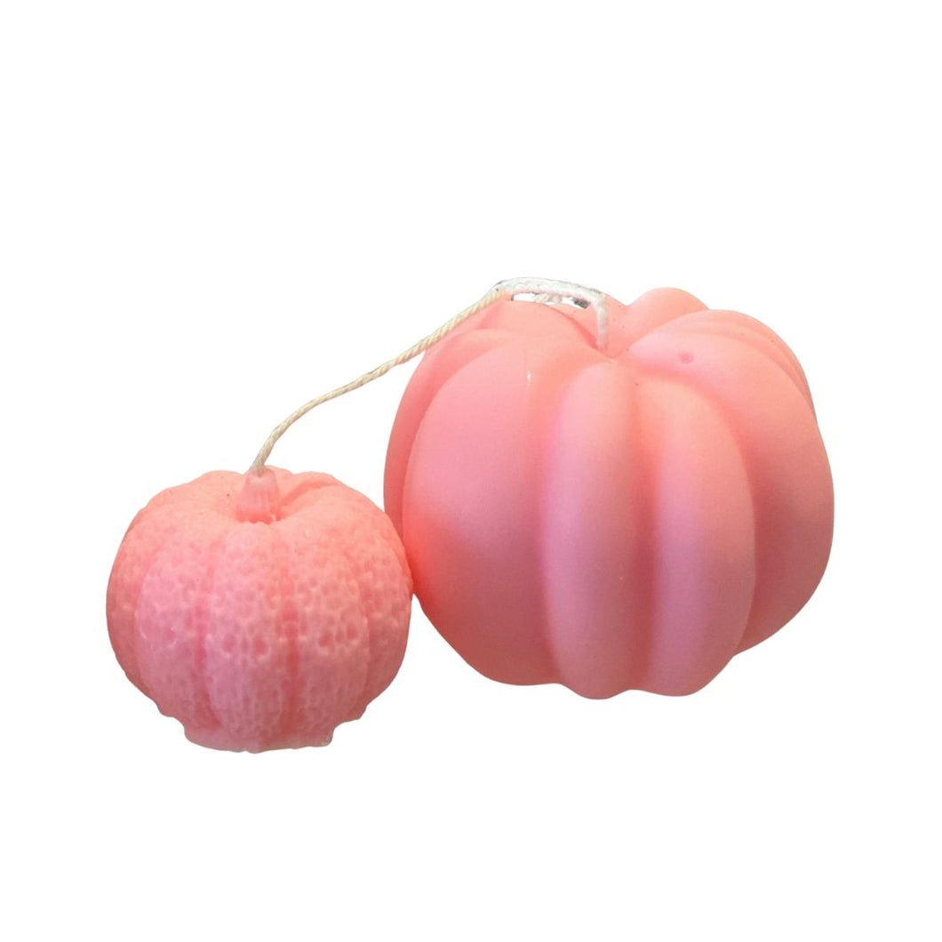 Halloween Pumpkin Set in Pink-Halloween Candles-Angel Aromatics