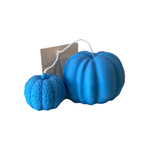 Halloween Pumpkin Set Blue-Halloween Candles-Angel Aromatics