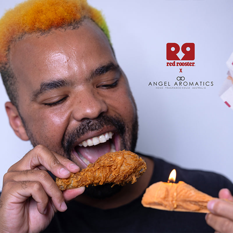 Fried Lights Red Rooster Chicken Candles-Angel Aromatics
