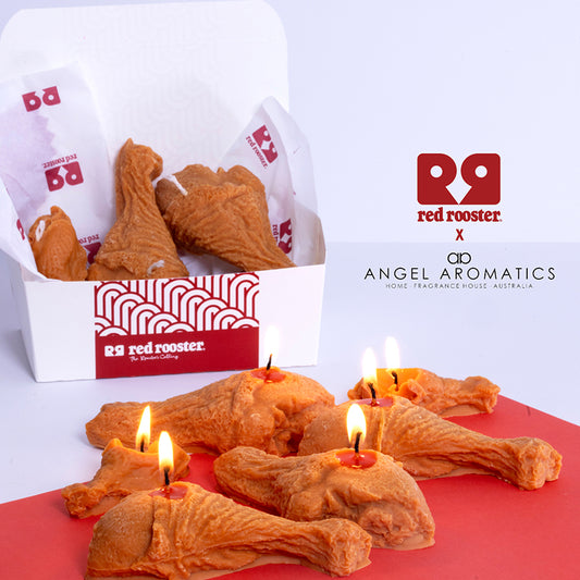 Fried Lights Red Rooster Chicken Candles-Angel Aromatics