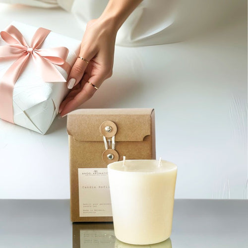 Candle Refill to fit our 270g Personalised Candles-personalised-candles-Angel Aromatics