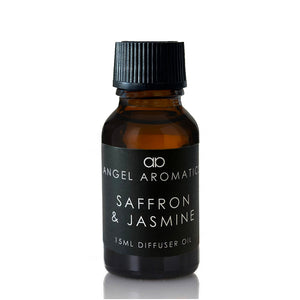 Saffron & Jasmine 15ml Diffuser Oil - (Baccarat Rouge 540 Dupe)-candles-Angel Aromatics
