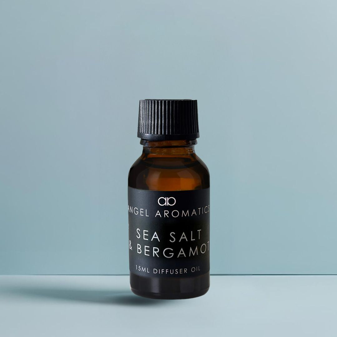 Sea Salt & Bergamot 15ml Diffuser Oil-Diffuser Oil-Angel Aromatics