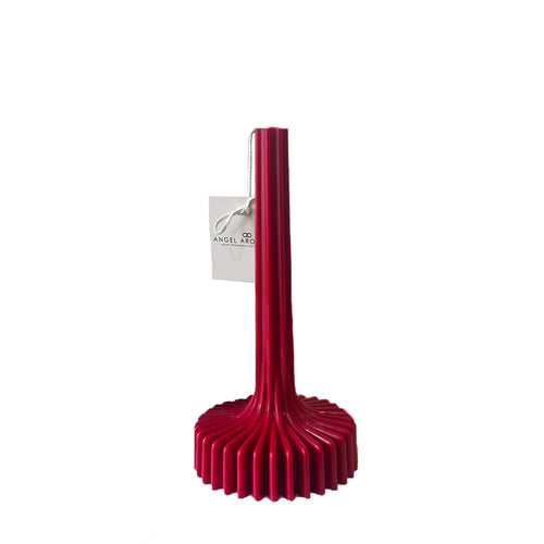 Christmas Taper Candle Short - Cherry Red-Taper Pillar Candles-Angel Aromatics