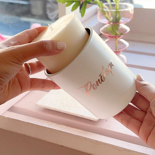 Personalised Candle 270g with Candle Refill-personalised-candles-Angel Aromatics
