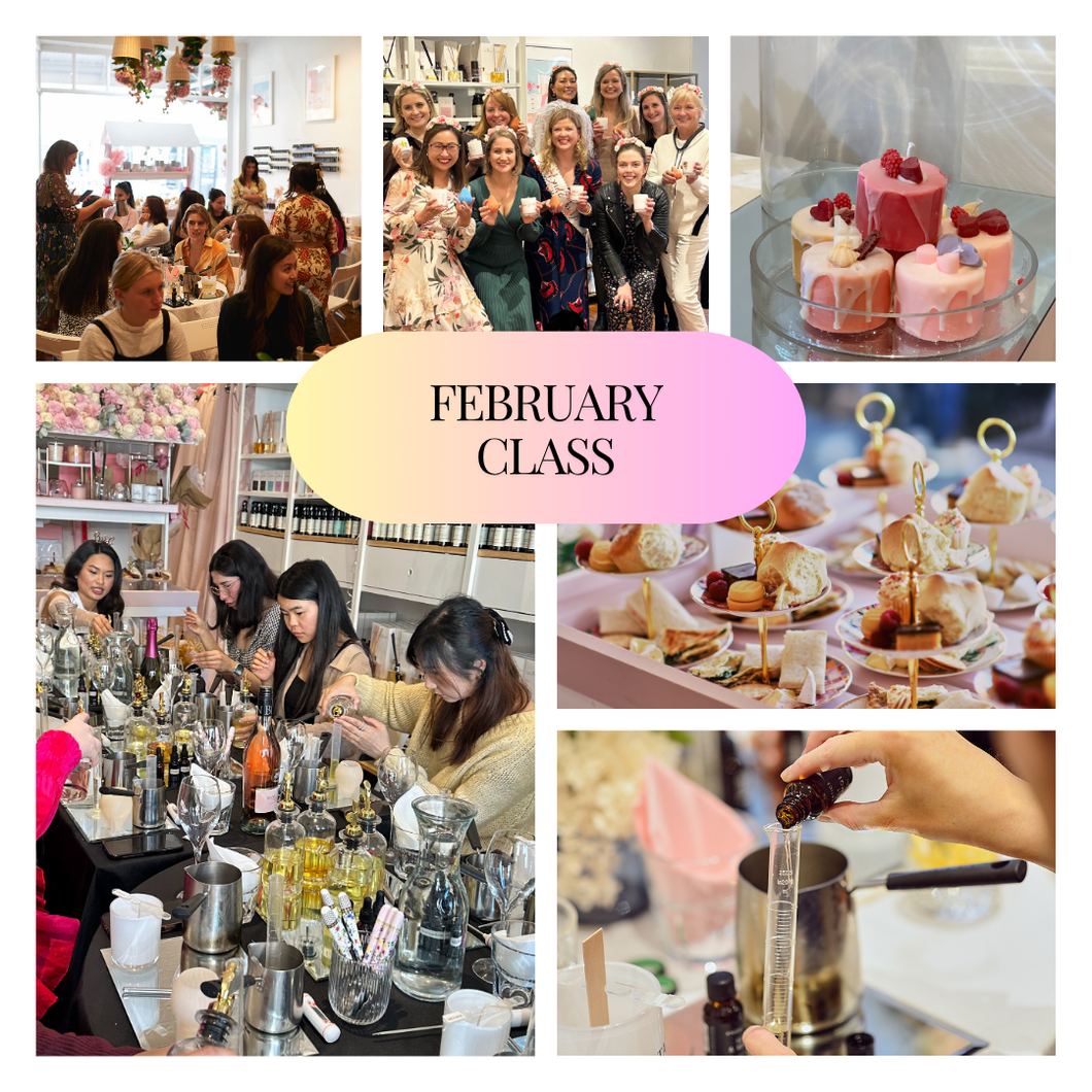 21st February 2026 - Candle Making Class with High Tea-candles-Angel Aromatics