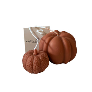 Halloween Pumpkin Set Terracotta-Halloween Candles-Angel Aromatics