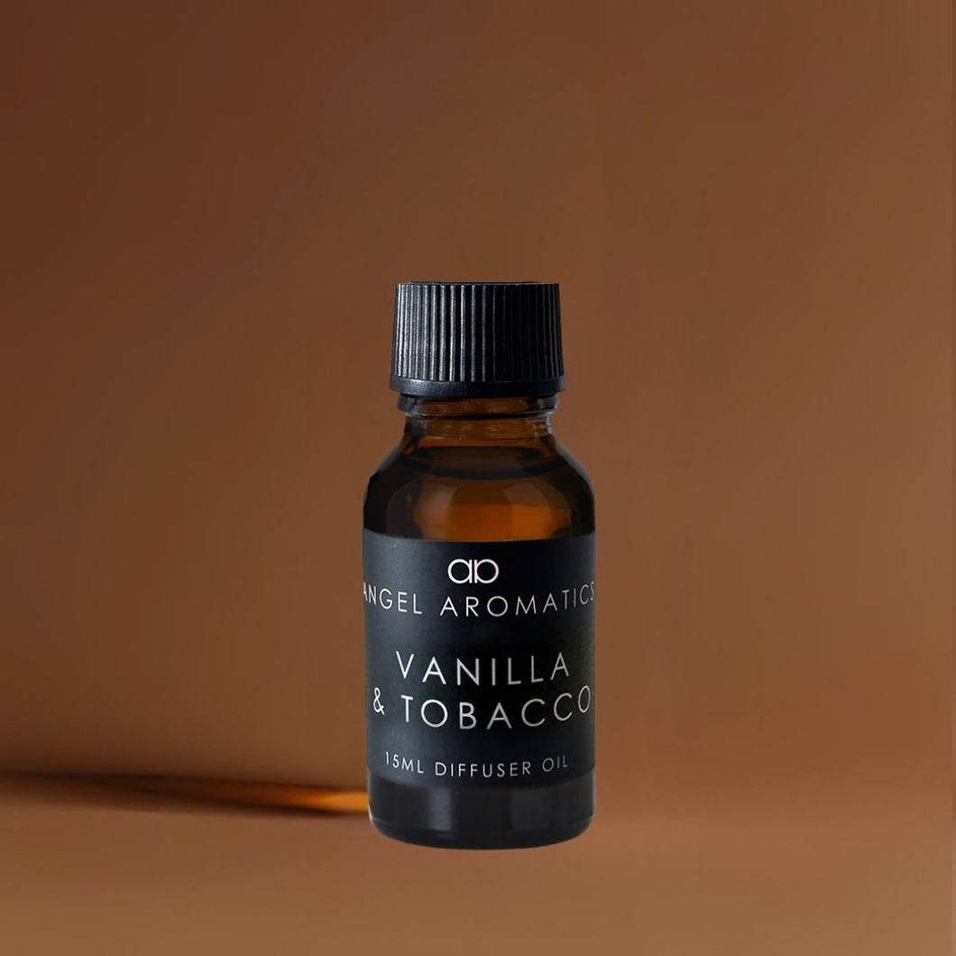Vanilla & Tobacco 15ml Diffuser Oil-Diffuser Oil-Angel Aromatics