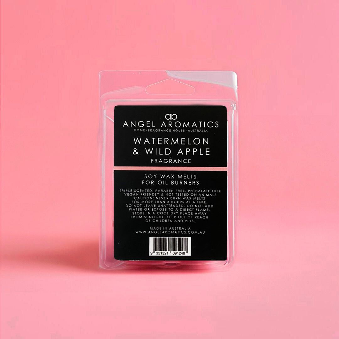 Watermelon and Wild Apple Soy Wax Melt-Soy Melts-Angel Aromatics