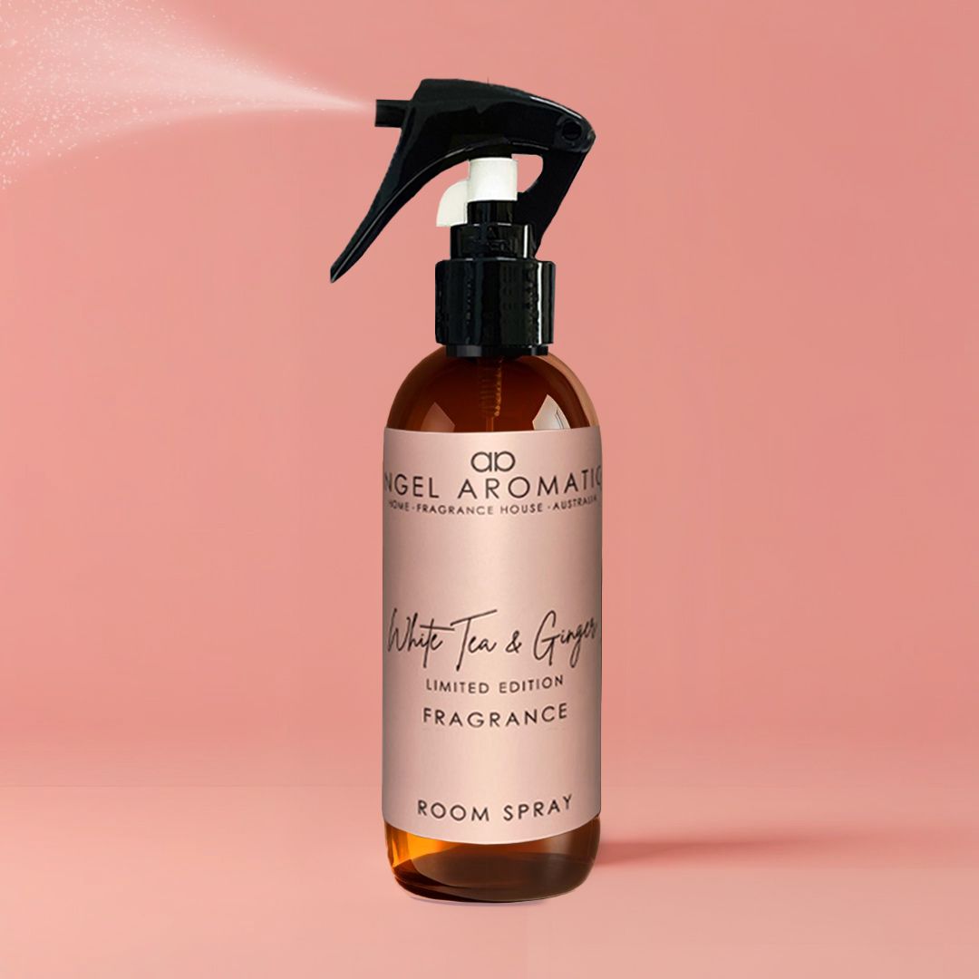 White Tea and Ginger Room Spray (Limited Edition)-Room spray-Angel Aromatics