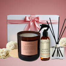 Hamper - Candle, Diffuser and Spray Set-Flowers-Angel Aromatics