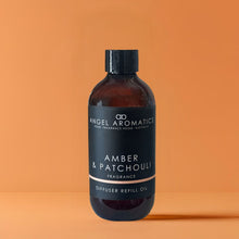 Reed Diffuser Refill 200ml - Amber and Patchouli-reed diffuser refill-Angel Aromatics