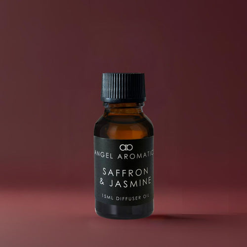 Saffron & Jasmine 15ml Diffuser Oil - (Baccarat Rouge 540 Dupe)-candles-Angel Aromatics