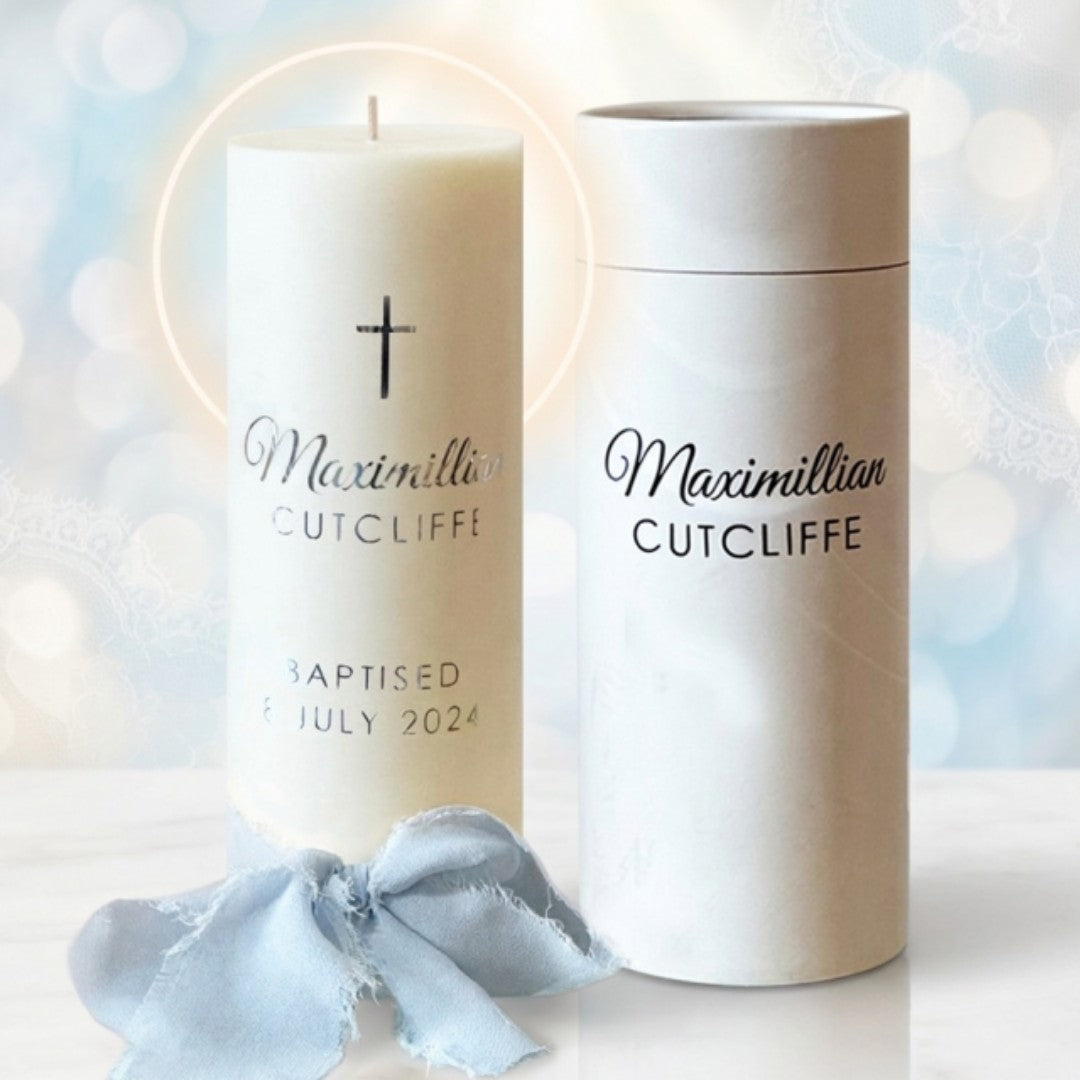 Baptism Candle-Baptism Candle-Angel Aromatics