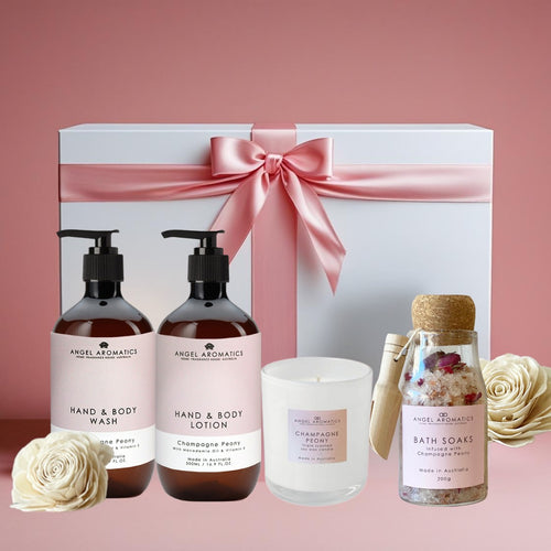 Bath and Body Hamper-candles-Angel Aromatics