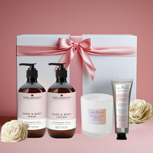 Bath and Body Pamper Hamper-candles-Angel Aromatics