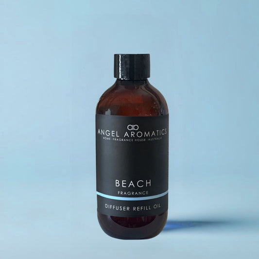 Reed Diffuser Refill 200ml - Beach-reed diffuser refill-Angel Aromatics