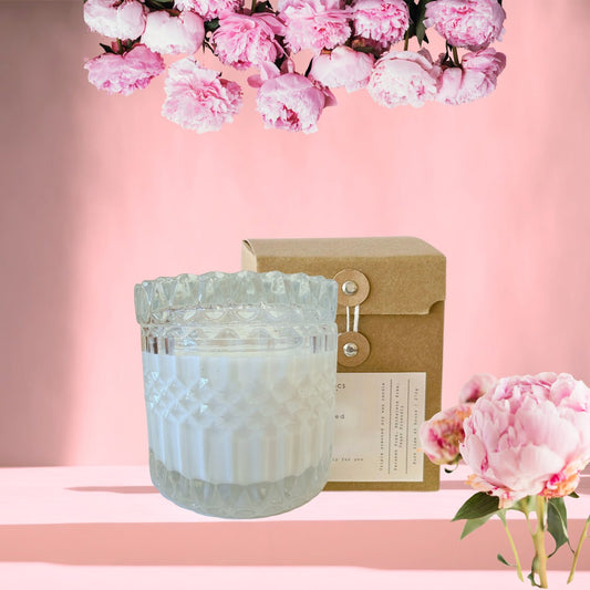 Cut Glass Beauty Candle 330g-mothers day gifts-Angel Aromatics