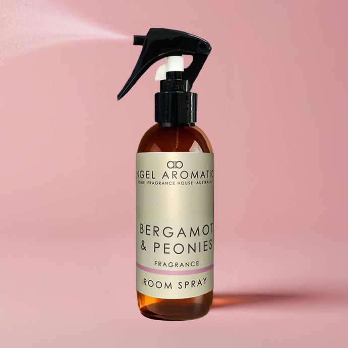 Bergamot & Peonies Room Spray-Room spray-Angel Aromatics