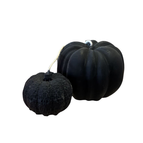Halloween Pumpkin Set in Black-Halloween Candles-Angel Aromatics
