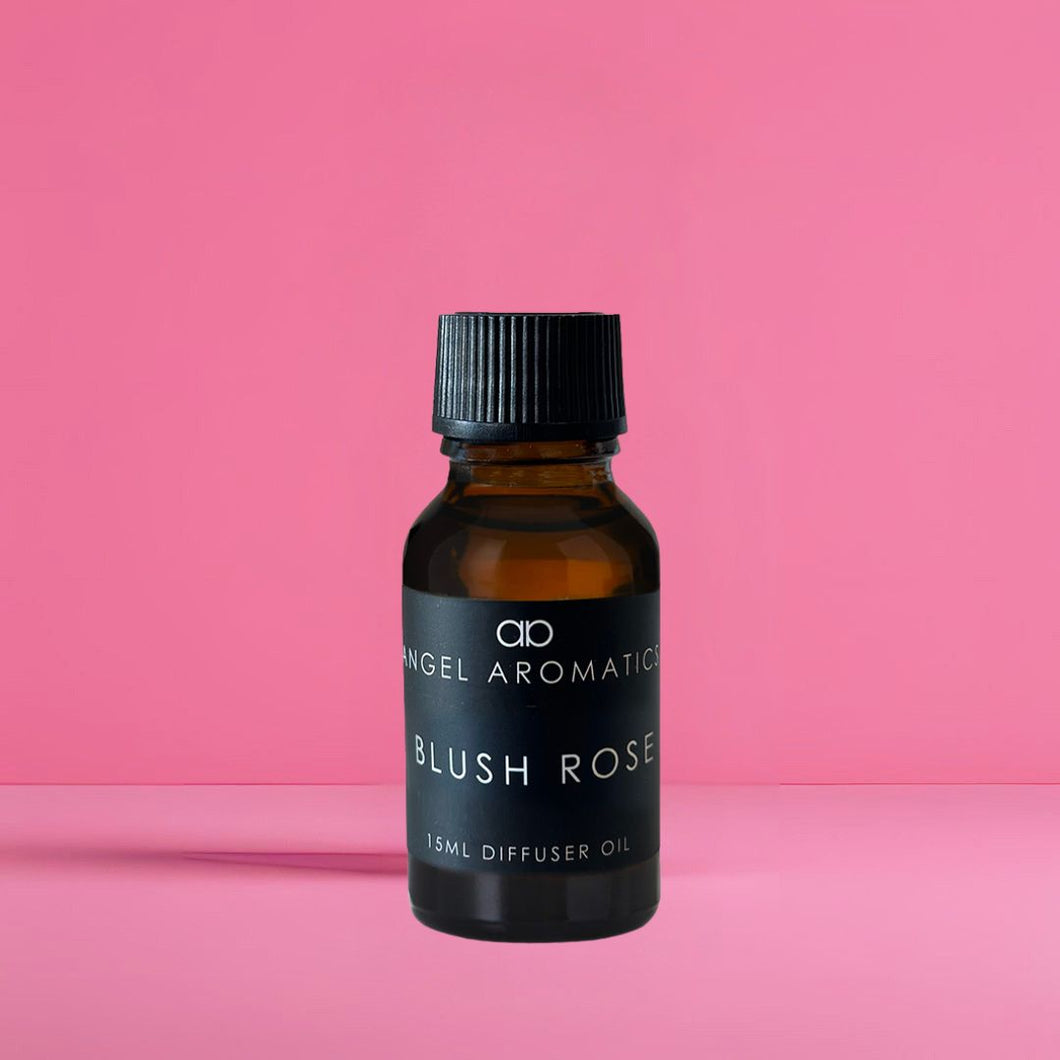 Blush Rose 15ml Diffuser Oil (Antique Rose)-Diffuser oils-Angel Aromatics