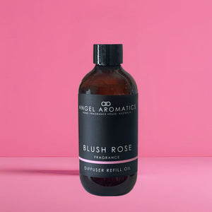 Reed Diffuser Refill 200ml - Blush Rose (Antique Rose)-reed diffuser refill-Angel Aromatics