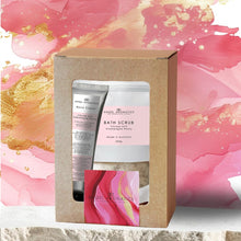 Body Scrub and Hand Cream Set - Champagne Peony Fragrance-Body Scrub-Angel Aromatics