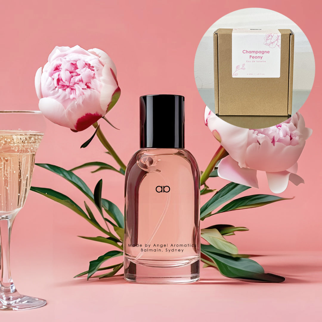 Champagne Peony Perfume 50ml-natural perfume-Angel Aromatics