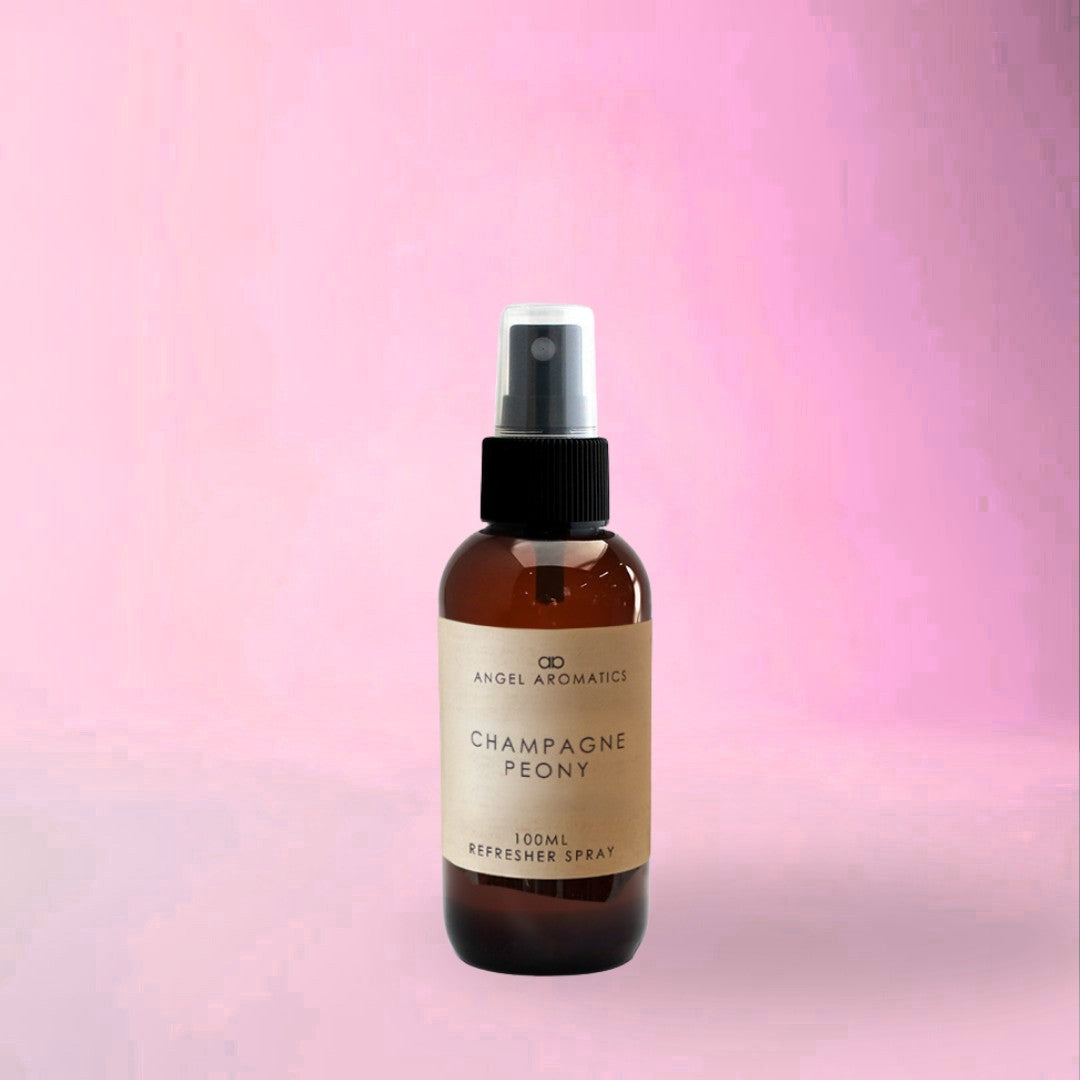 Champagne Peony Refresher Spray-Refresher-Angel Aromatics