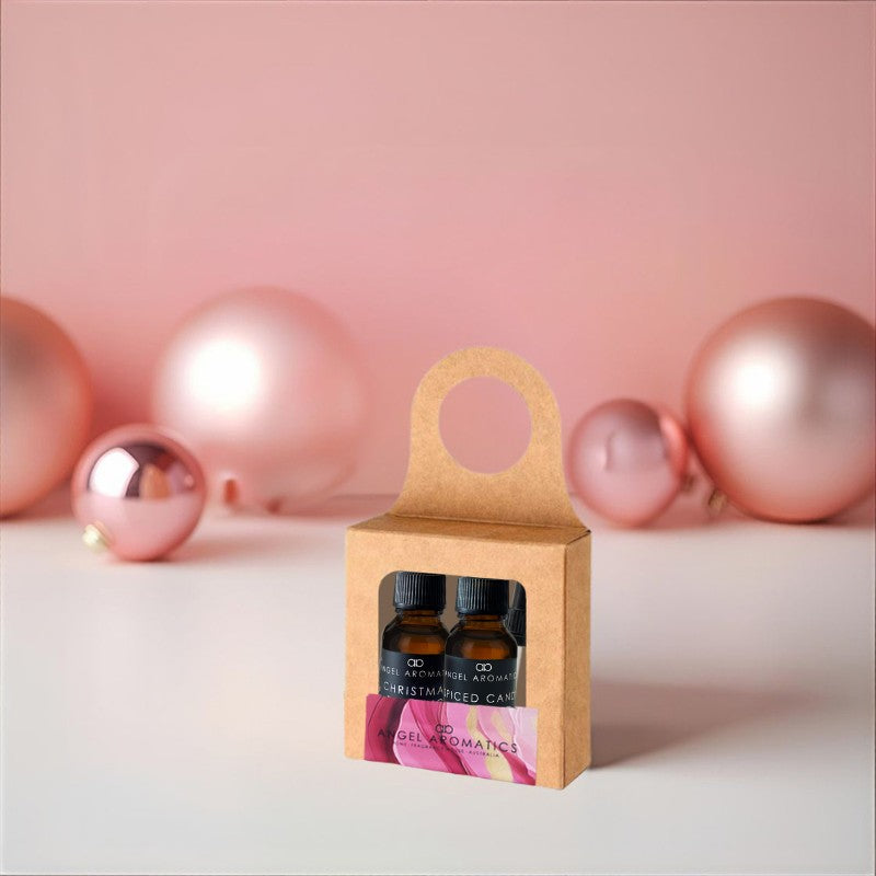 2 x 15ml Diffuser Oils and Dropper Gift Set-Flowers-Angel Aromatics