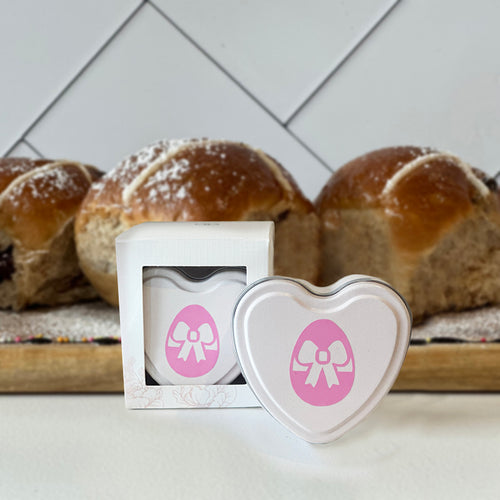 Easter Pink Heart Soy Candle-scented candles-Angel Aromatics