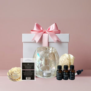 Hamper - Oils, Melts and Burner Set-Flowers-Angel Aromatics