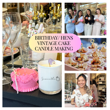 Group Booking Private Candle Making Class with High Tea - Create a Vintage Cake Candle-candles-Angel Aromatics