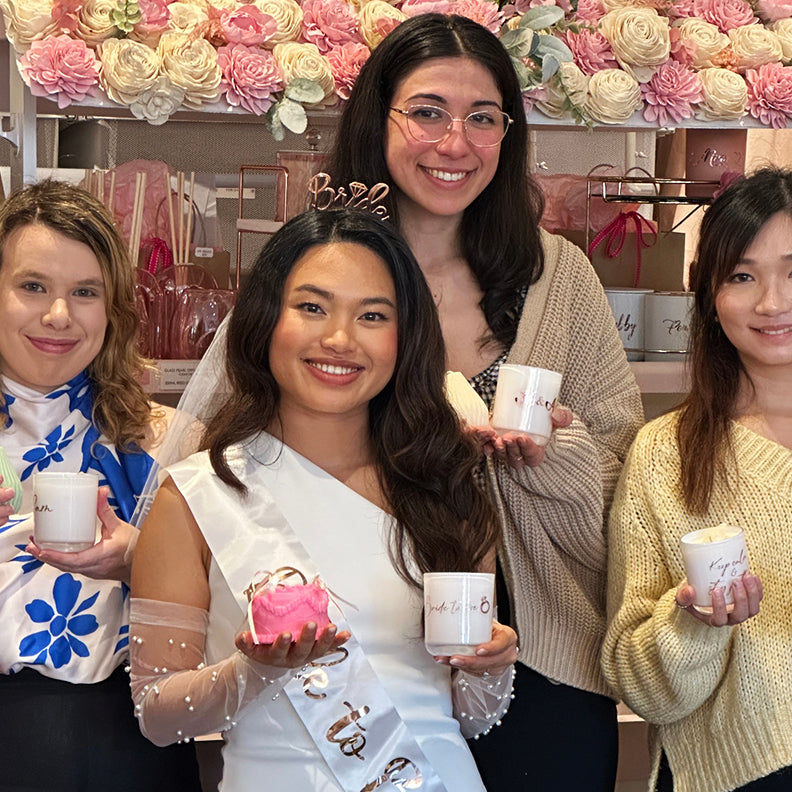 Group Booking Private Candle Making Class with High Tea - Create a Vintage Cake Candle-candles-Angel Aromatics