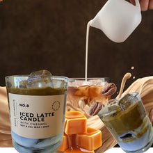 Iced Latte Candle with Carmel-Scented candles-Angel Aromatics