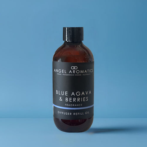 Reed Diffuser Refill 200ml - Blue Agava and Berries (Jo Malone Dupe)-reed diffuser refill-Angel Aromatics