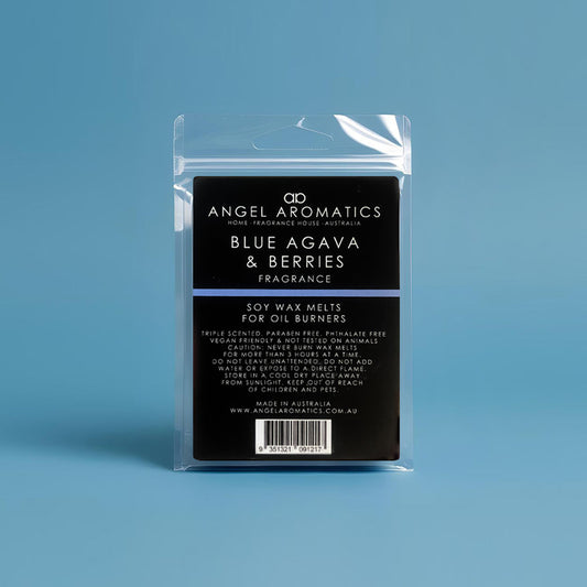 Blue Agava and Berries Soy Wax Melts (Jo Malone Dupe)-Soy Melts-Angel Aromatics