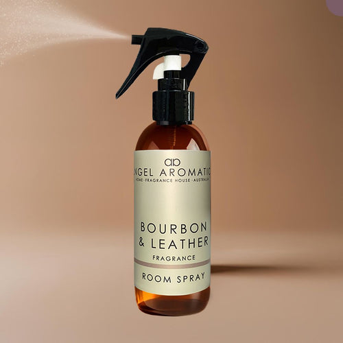 Bourbon and Leather Room Spray SOLD OUT-Room spray-Angel Aromatics