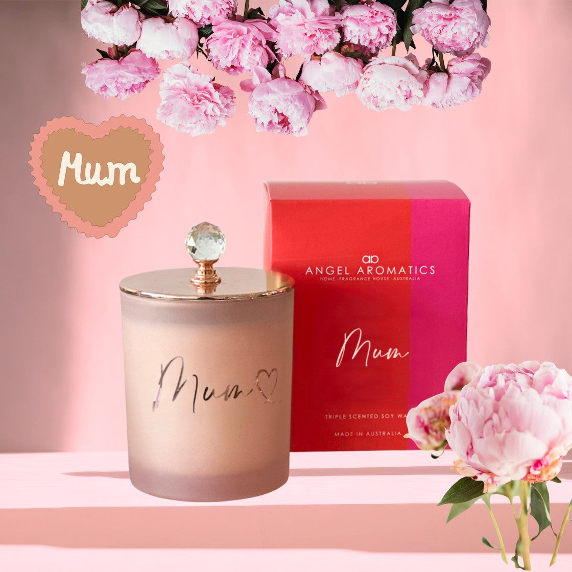Mother's Day Candle-mothers day gifts-Angel Aromatics